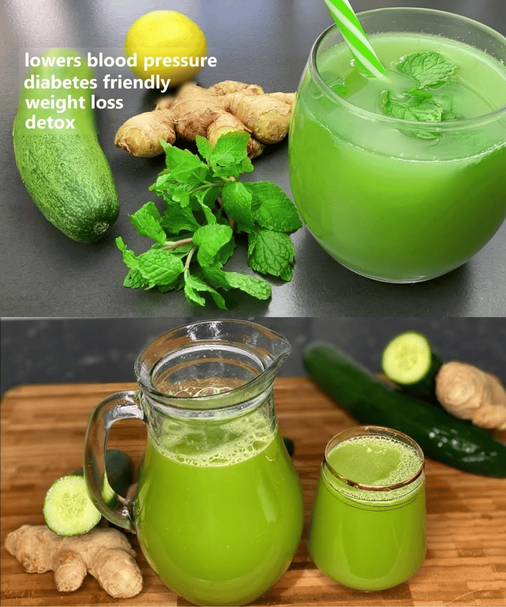 12 Reasons Why You Should Drink Cucumber, Ginger, Mint, Lemon, and Water at Least 3 Times a Week