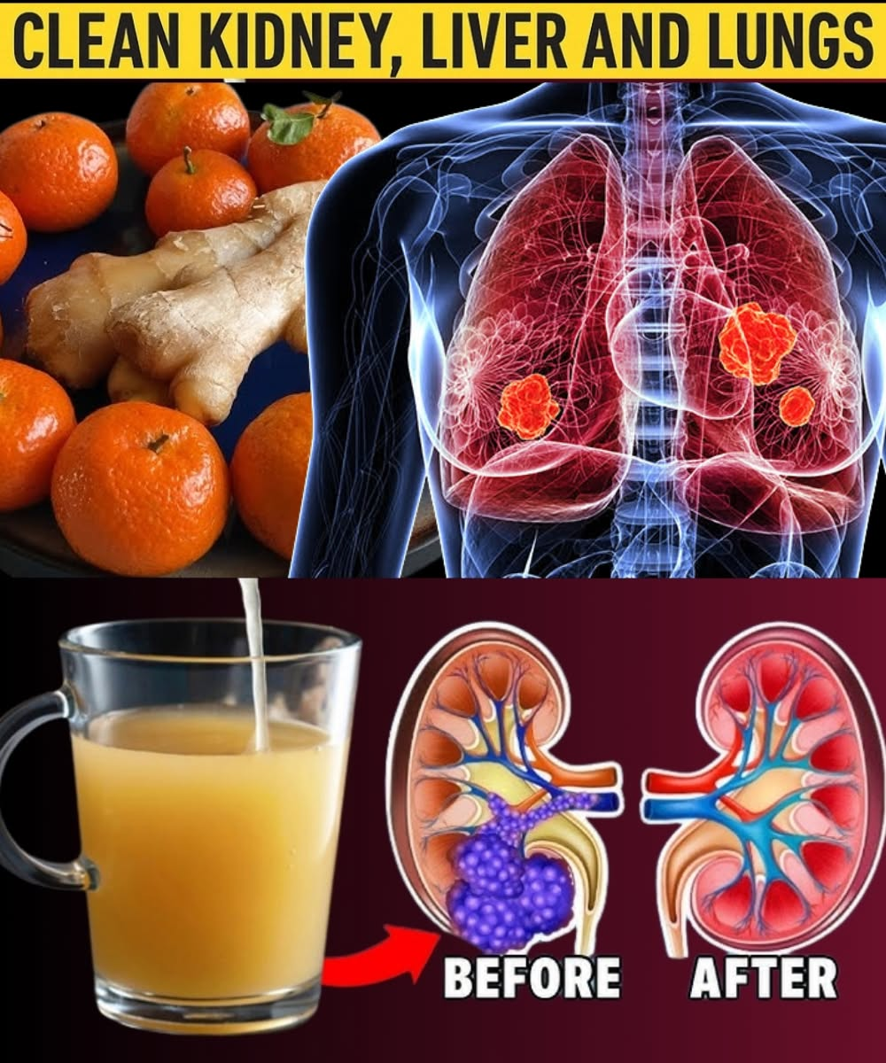 Cleanse Your Kidneys, Liver & Lungs Naturally with This Simple Detox