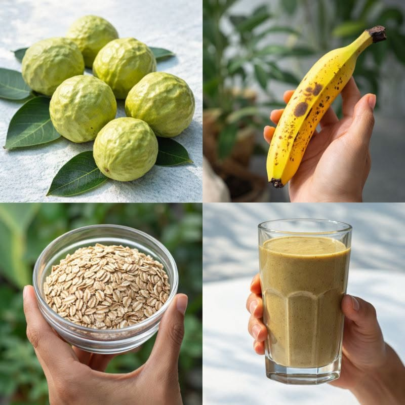 Mix Oats with Guava and Say Goodbye to Hospitals: One Cup of This Drink Can Eliminate Numb Legs, Foot Cramps, Diabetes, and High Blood Pressure—No More Pills!