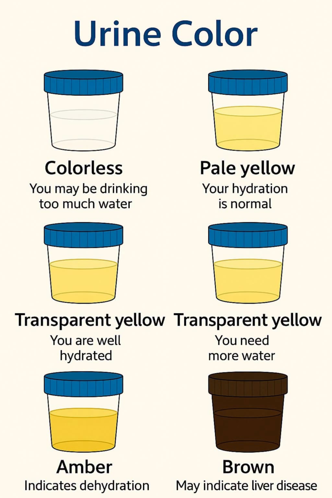 What Your Urine Color Can Tell You About Your Health