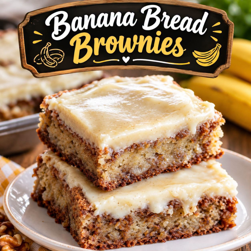 Banana Bread Brownies