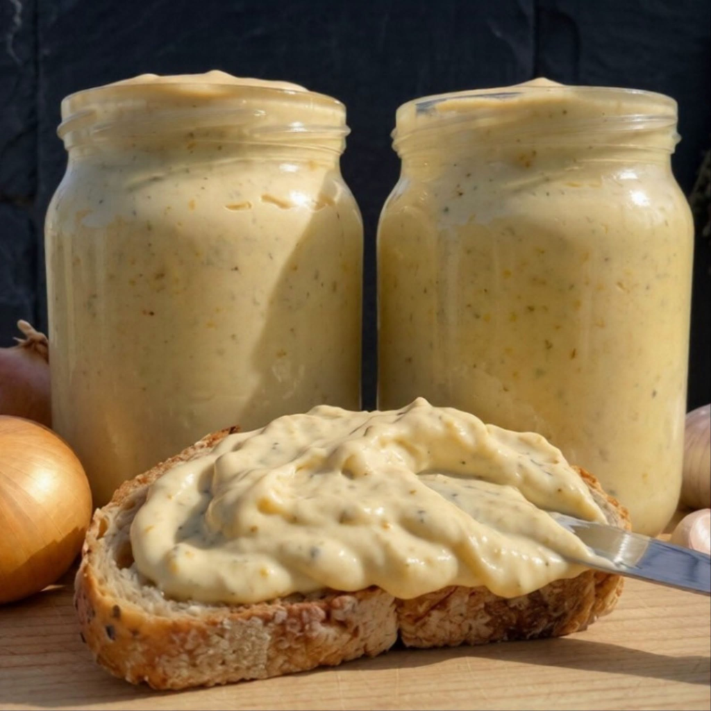 Homemade Garlic & Onion Mayonnaise