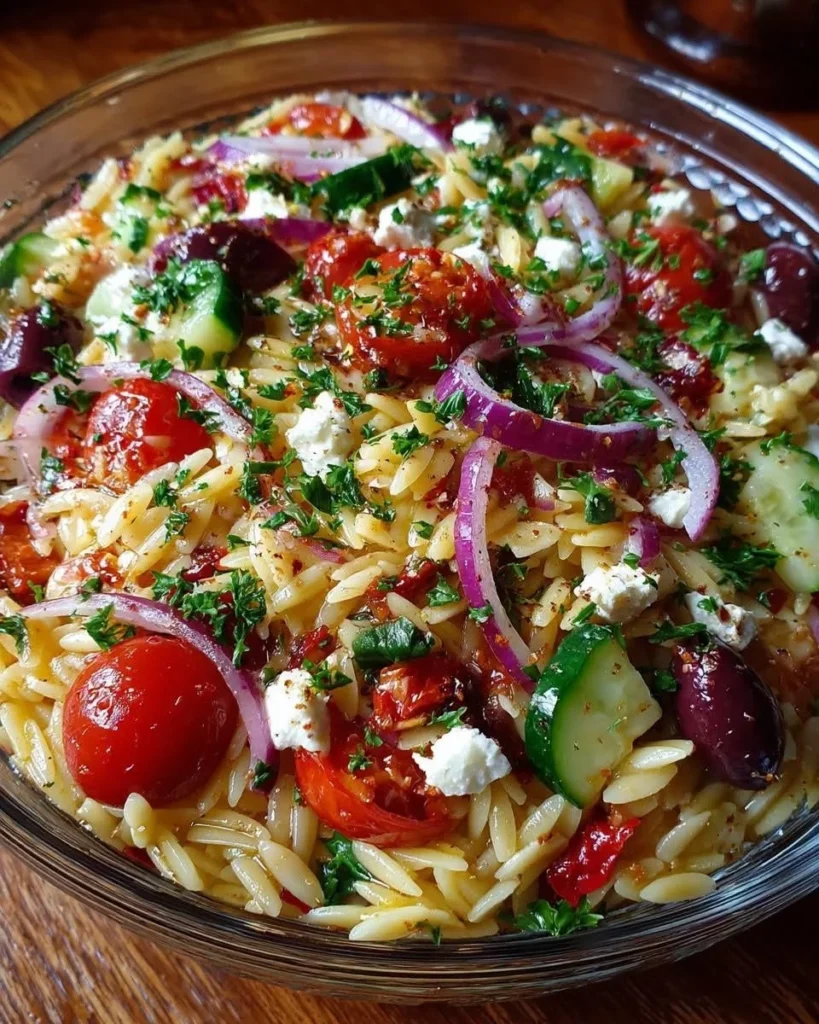 Mediterranean Orzo Salad