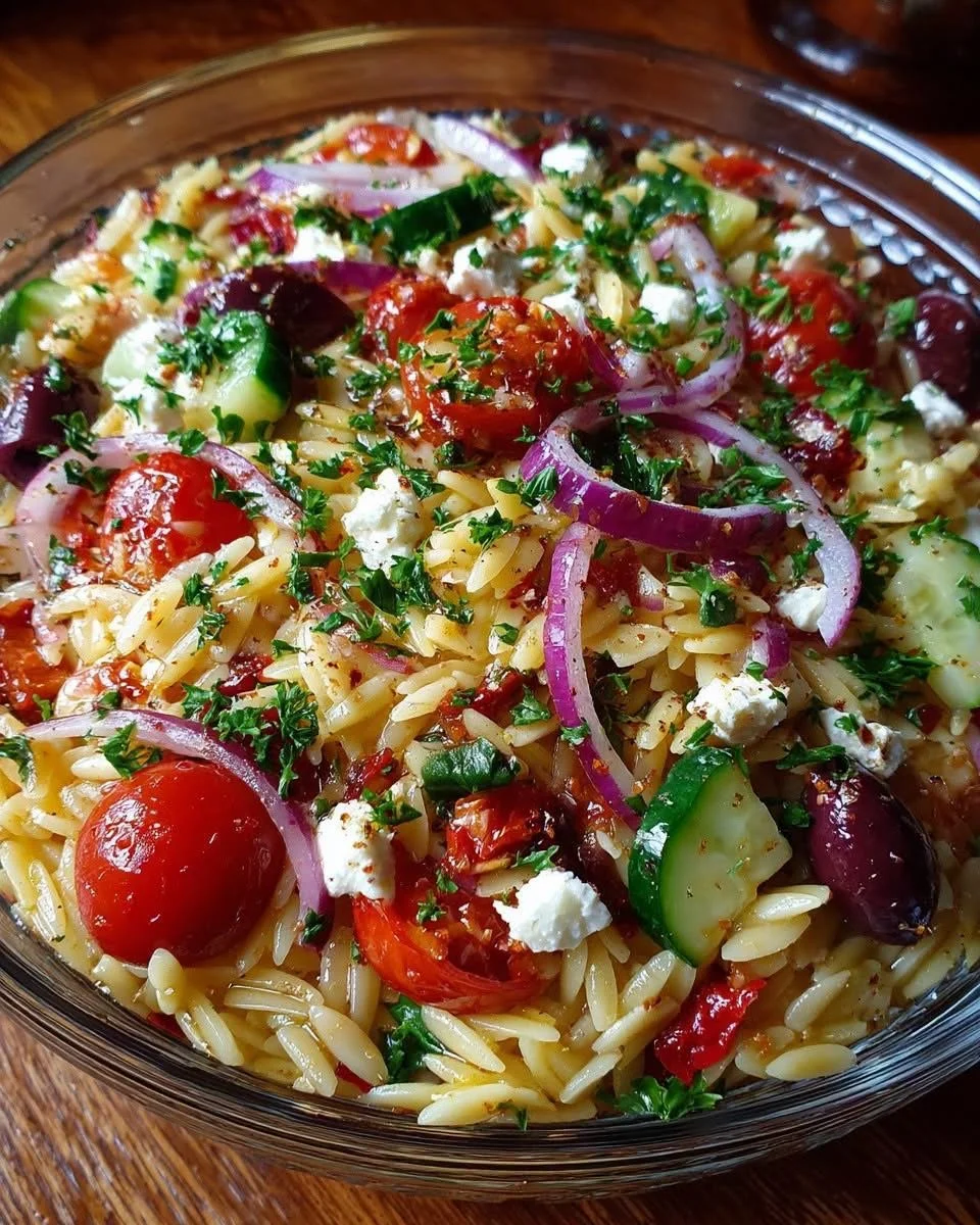 Mediterranean Orzo Salad