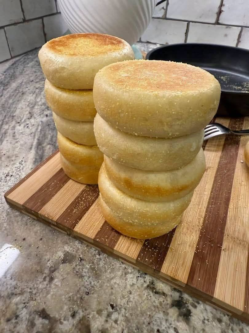 Easiest Homemade English Muffins
