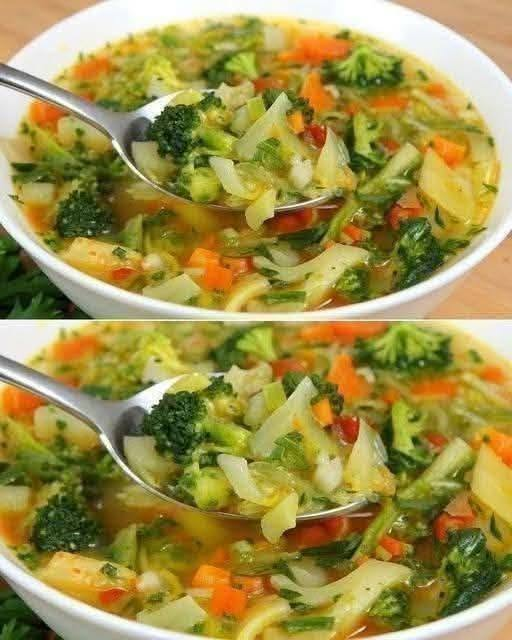 Vibrant Garden Vegetable Soup