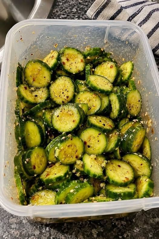 Marinated Cucumber Salad