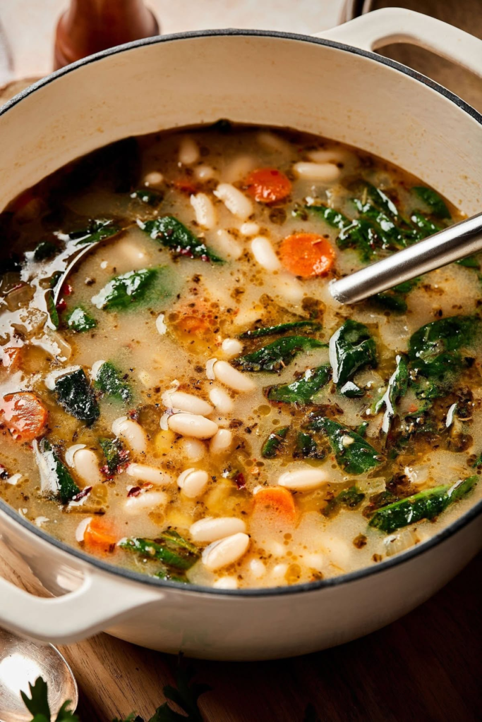 Savory Mediterranean Bean Soup Delight