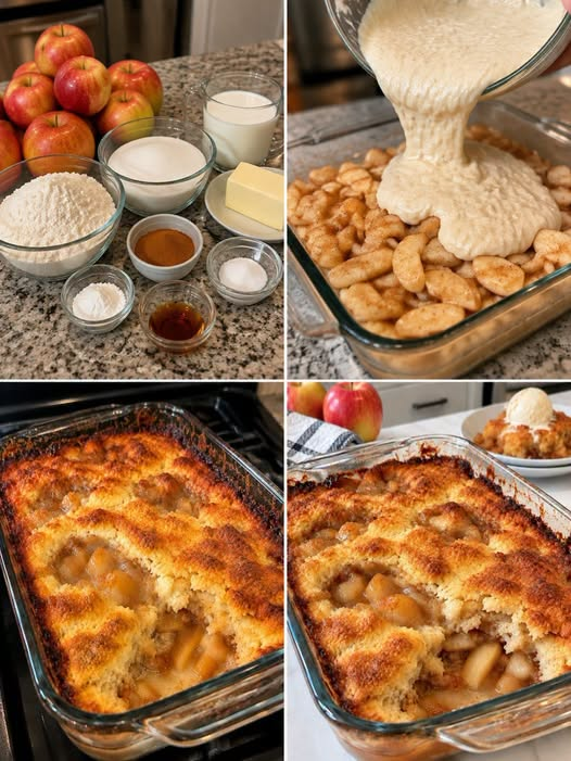 Homemade Apple Cobbler