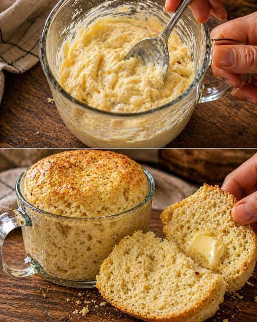 Second Low-Carb Mug Bread