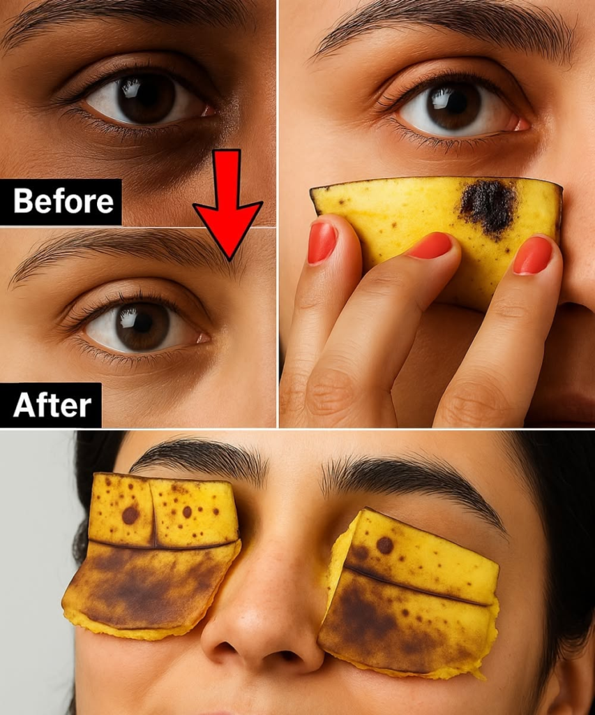 I Put Banana Peel Under My Eyes for 7 Days—Here’s What Actually Happened