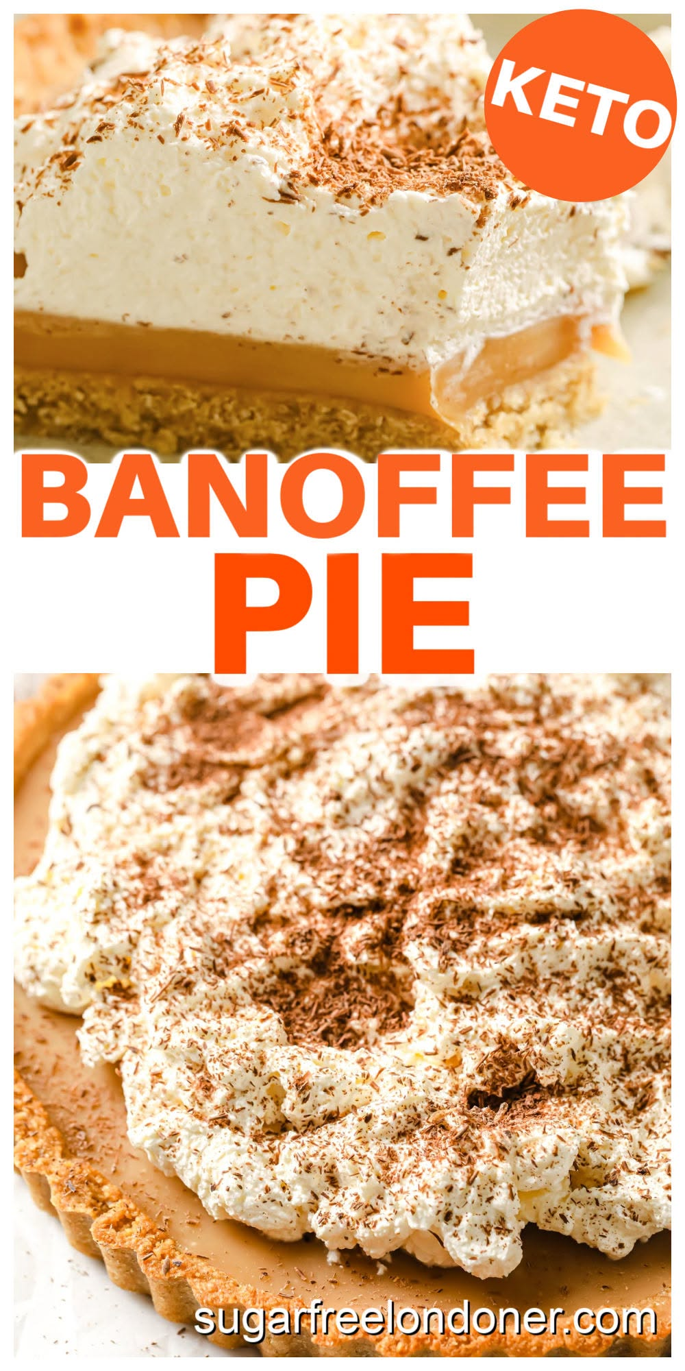 Keto Banoffee Pie
