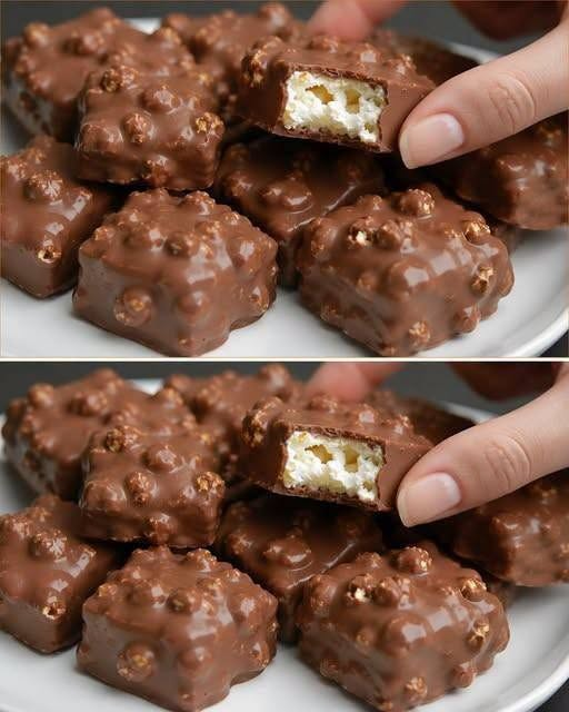 2-Ingredient No-Sugar Chocolate Cream Bites