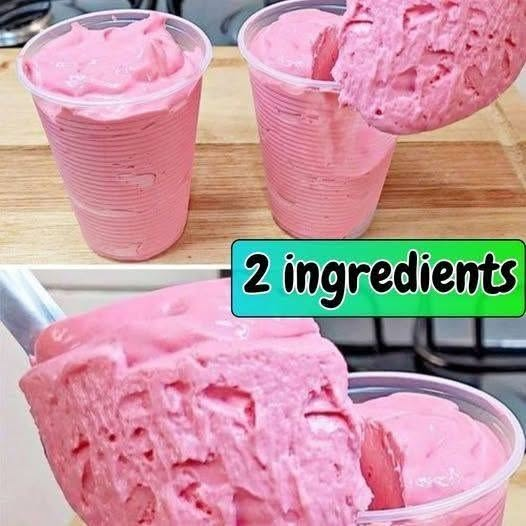 Creamy Dessert with 2 Ingredients: Simple, Delicious, and No Condensed Milk Needed