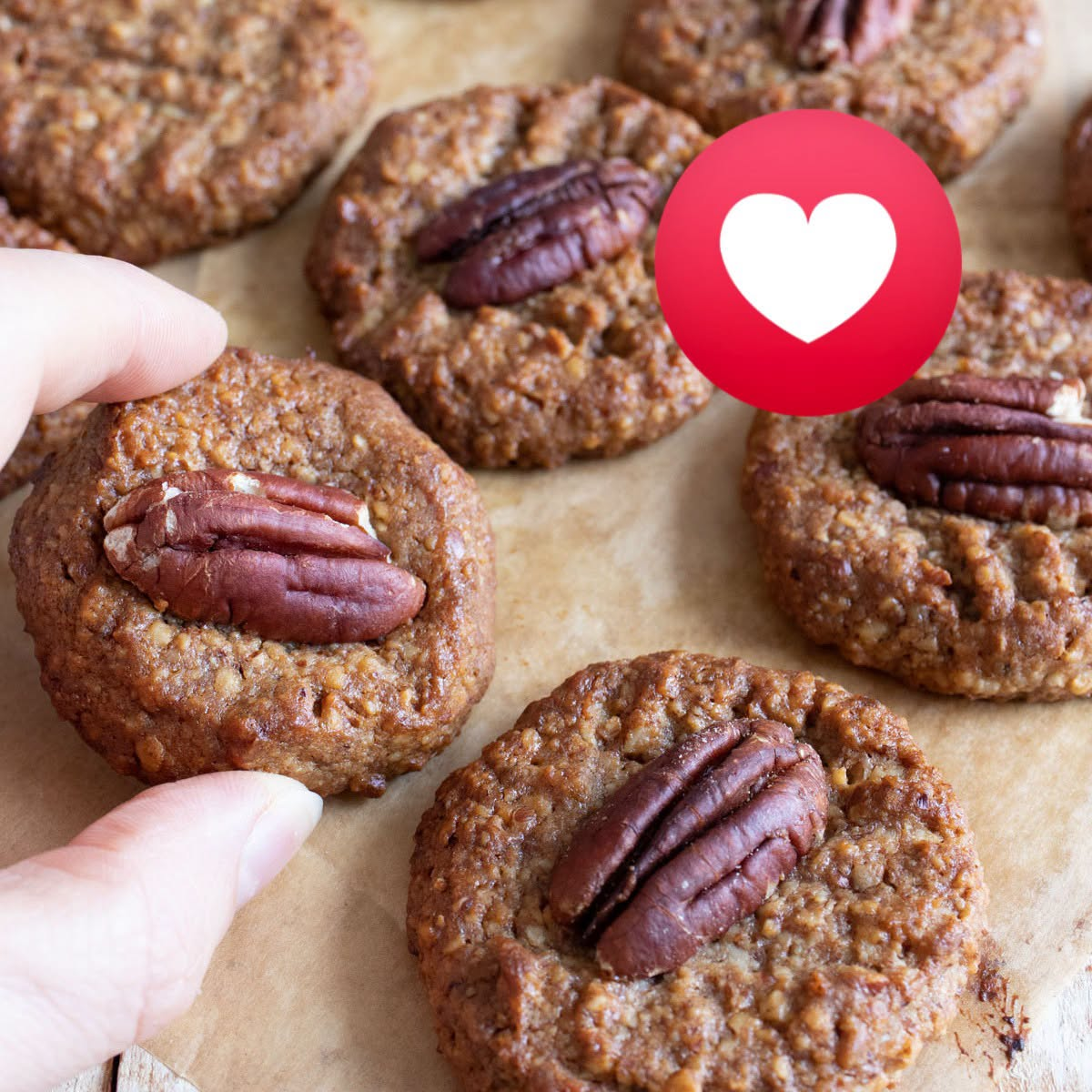 Keto Pecan Cookies