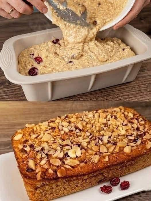 Sugar-Free Apple Oatmeal Banana Bake