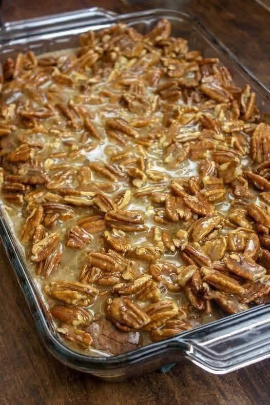 Pecan Praline Sheet Cake