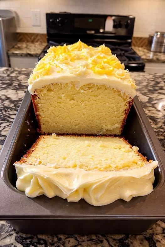 3-Ingredient Lemon Cake