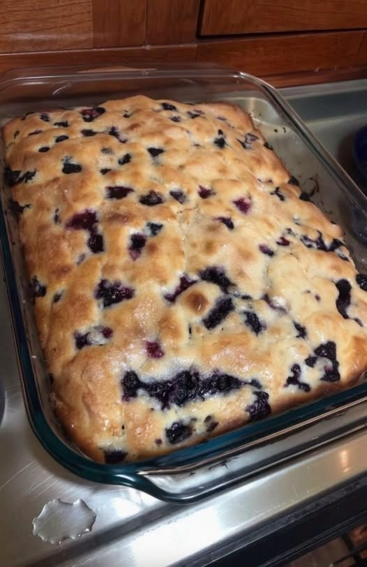 Blueberry Buttermilk Breakfast Cake
