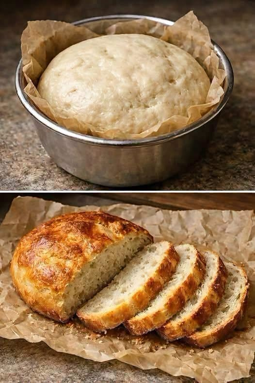 Easy No-Knead Rustic Bread