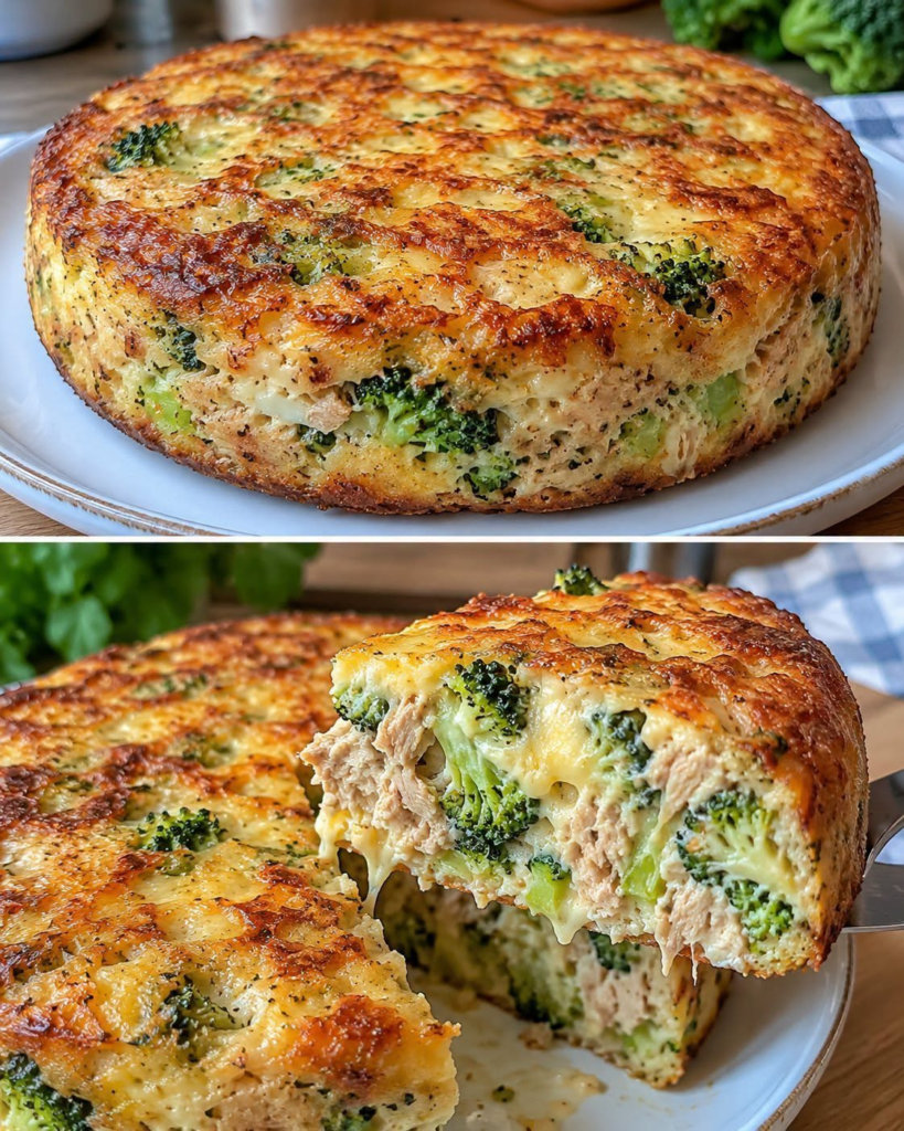Easy tuna and broccoli dinner from a can