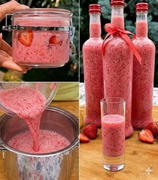 Healthy Strawberry Juice Recipe