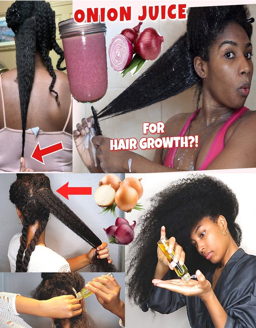 Grow Hair Fast in 4 Weeks with Homemade Onion Oil: A Natural Powerhouse for Luscious Locks